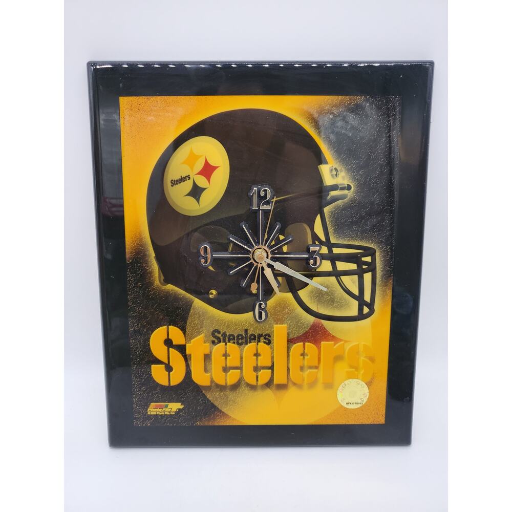 Pittsburgh Steelers Analog Clock - 10 x 12